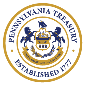 Pennsylvania State Treasury logo and seal